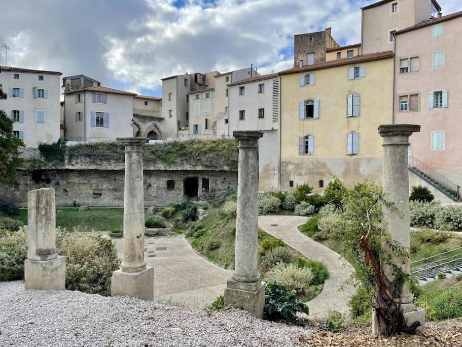 Le Moulin 3 - Appartement Tout Confort Centre Ville - Beziers - Wifi - Tv Connecte Esterno foto